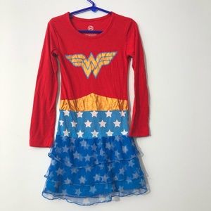 Wonder Woman PJs size 7/8 kids